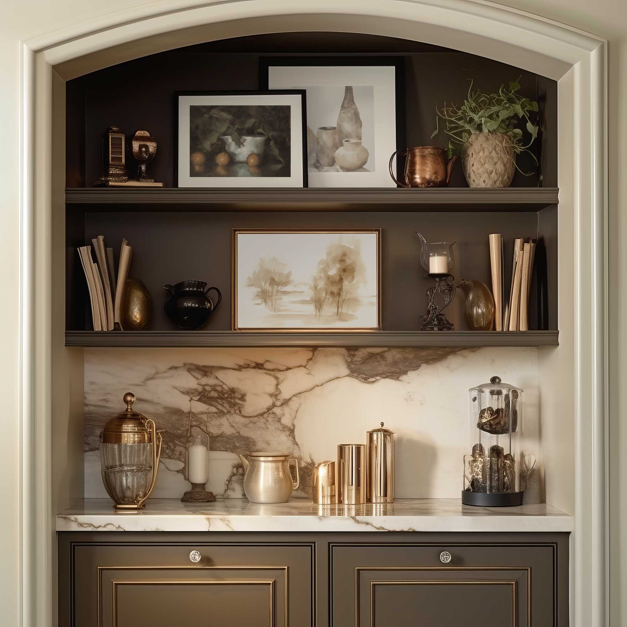 Landscape in Sepia I