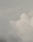 foggy mountain landscape with indistinct shapes and colors