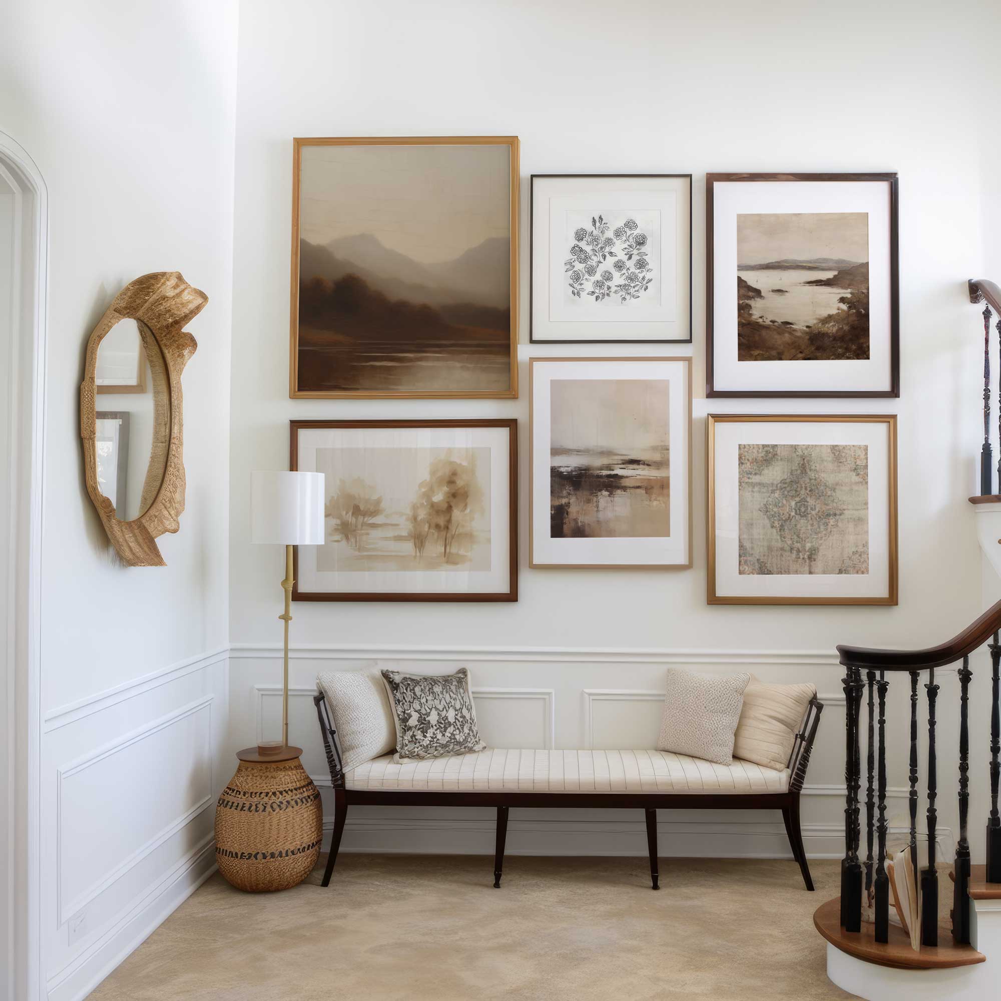 Landscape in Sepia I