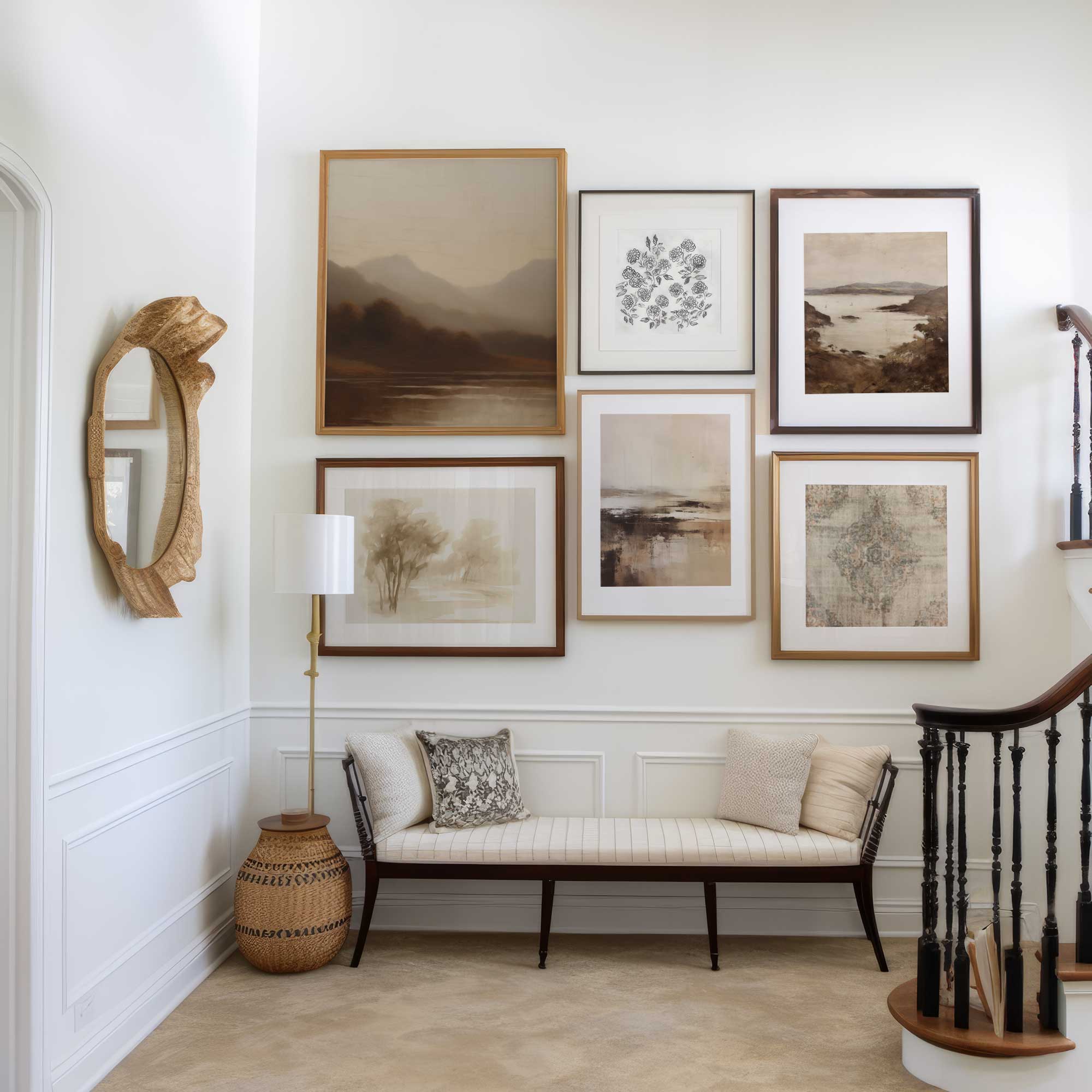 Landscape in Sepia II