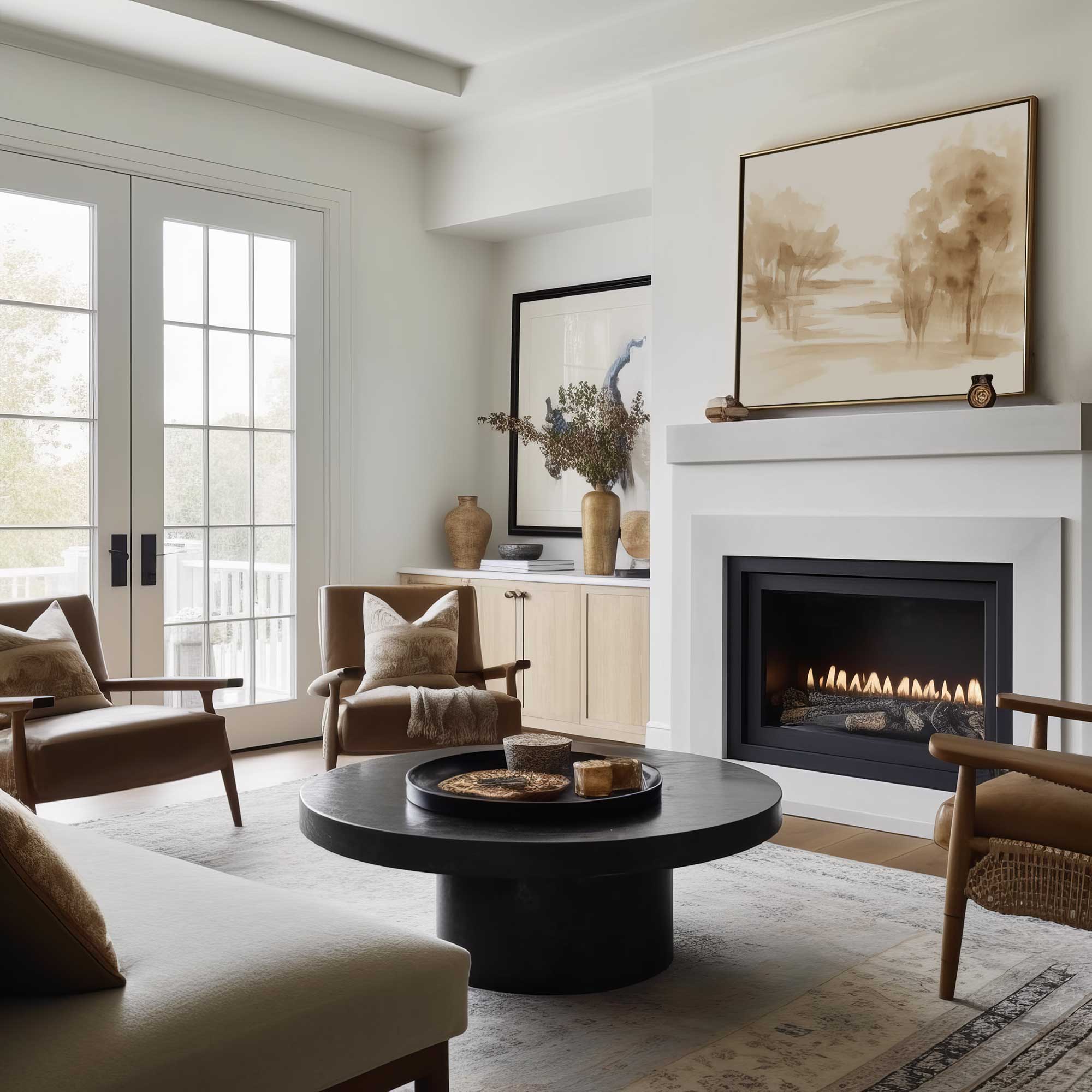 Landscape in Sepia I