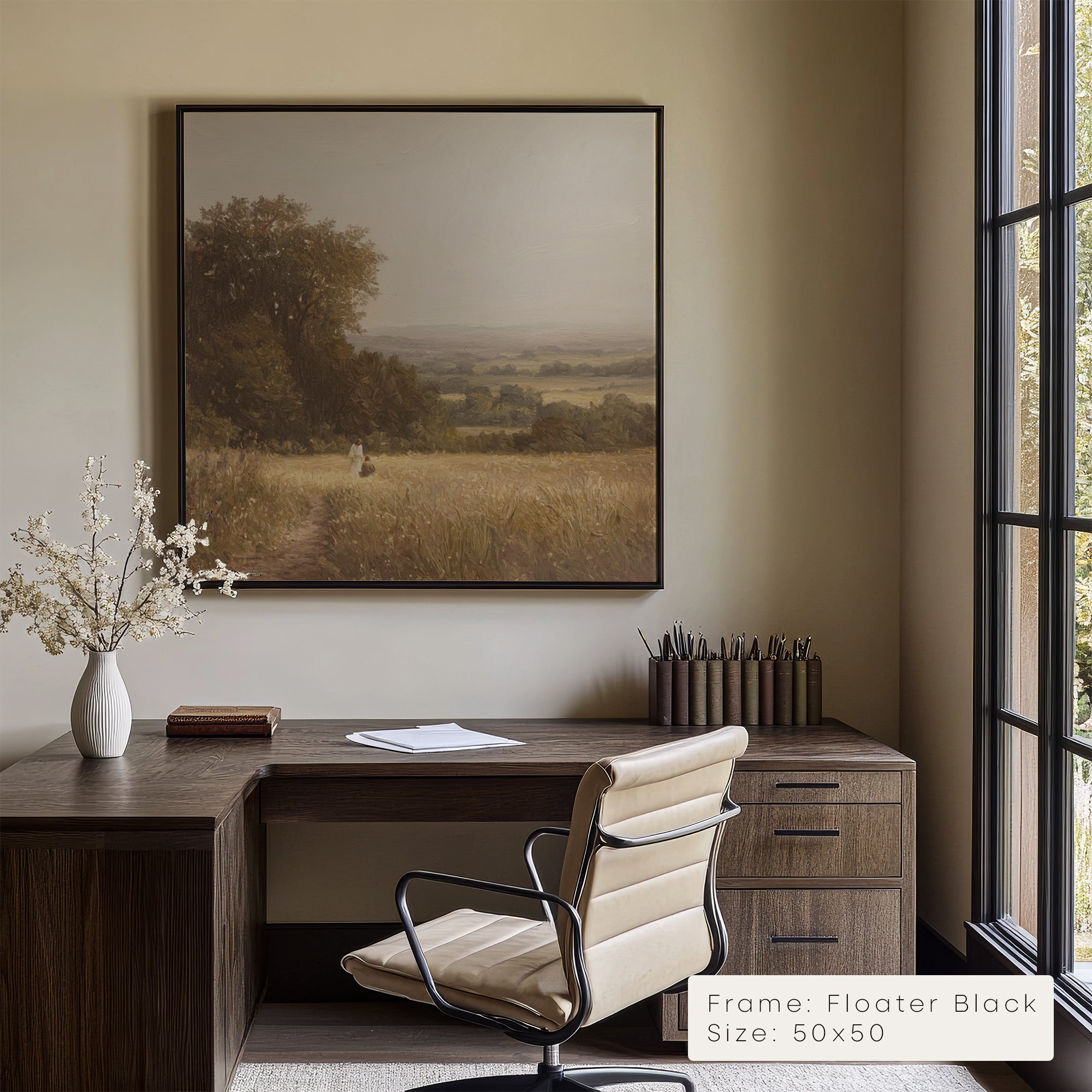 At The Healer's Feet - Vertical