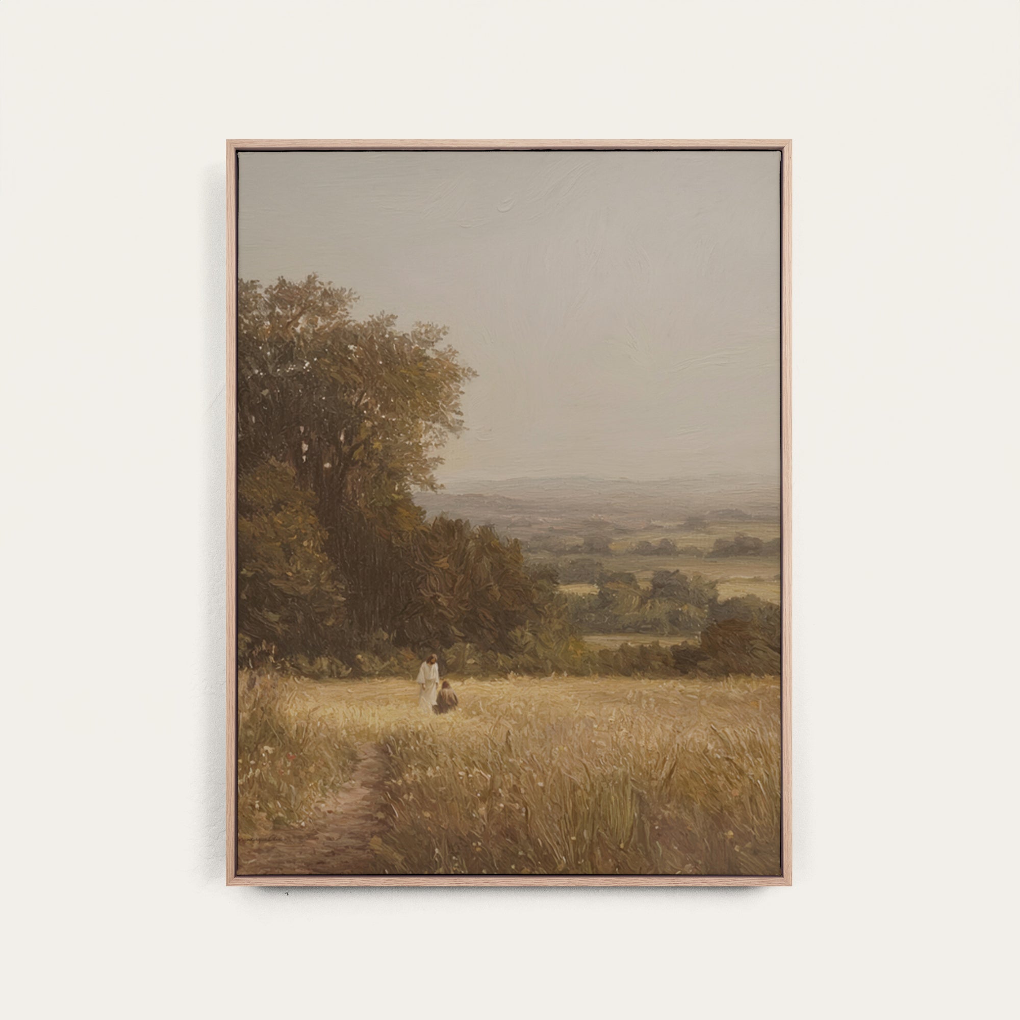 At The Healer's Feet - Vertical