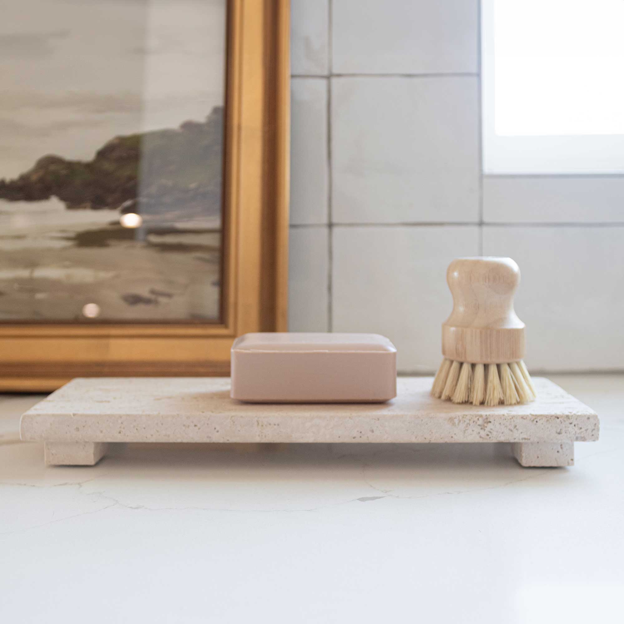 Josephine Travertine Riser