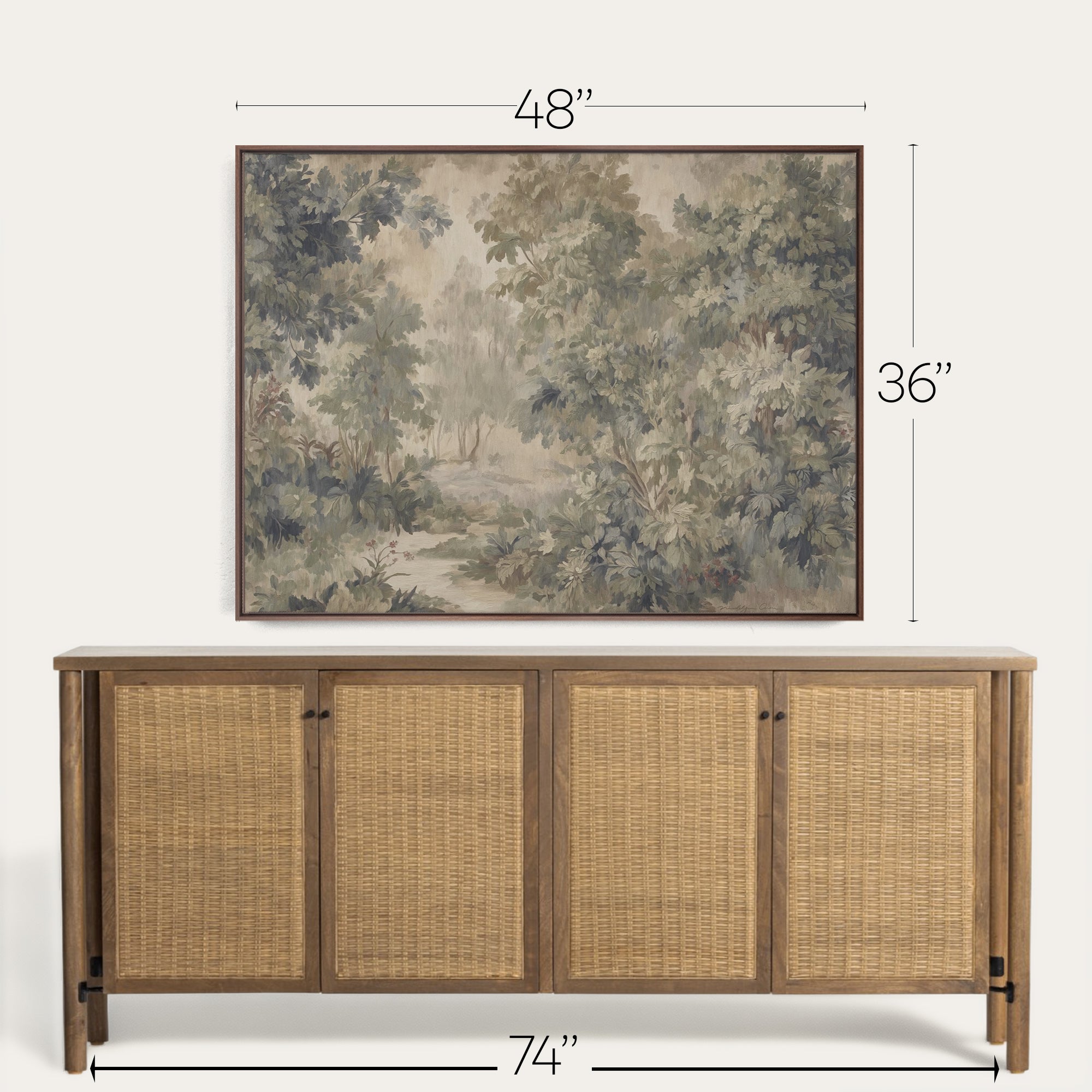 #Walnut #48x36