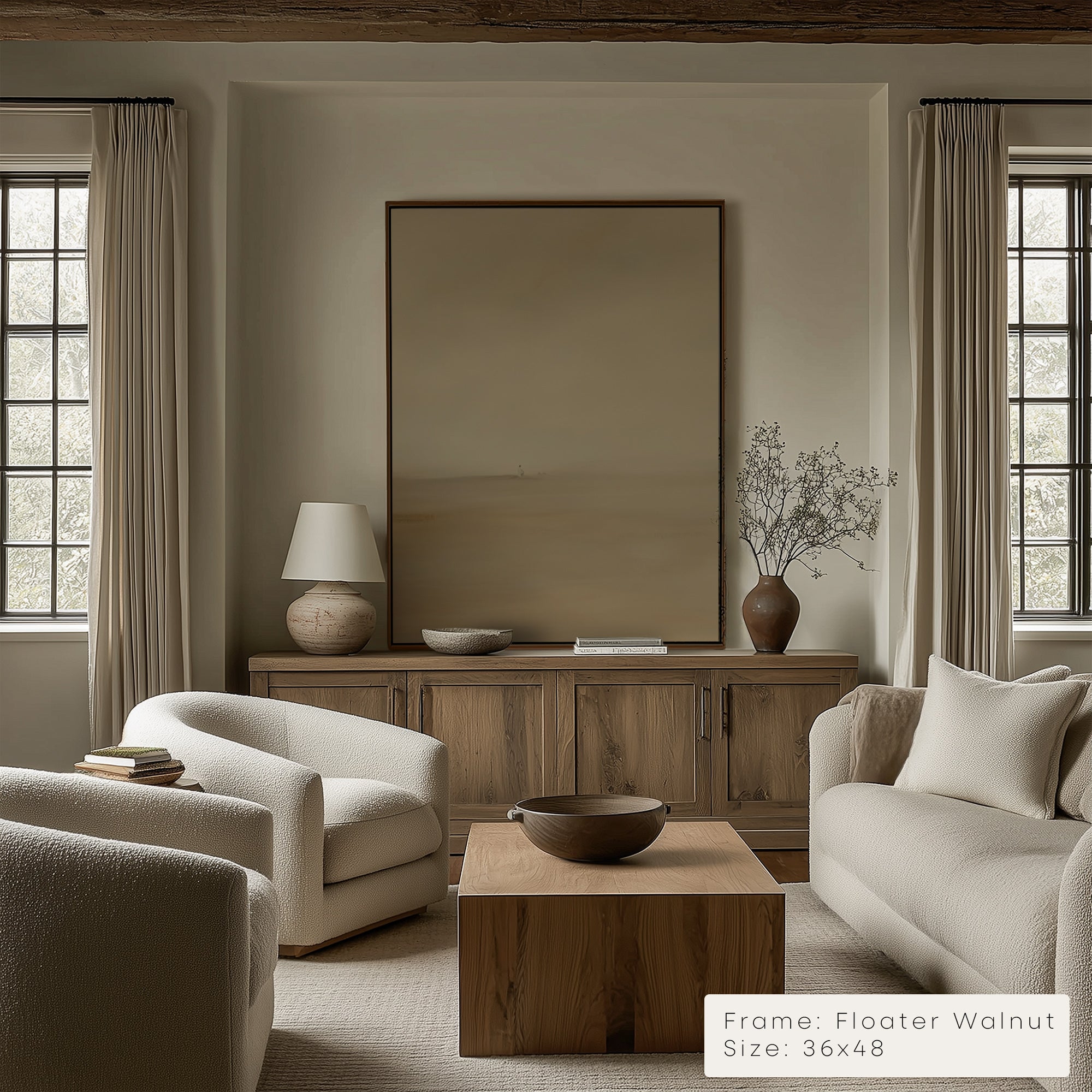 Living room with neutral artwork __lifestyleImage