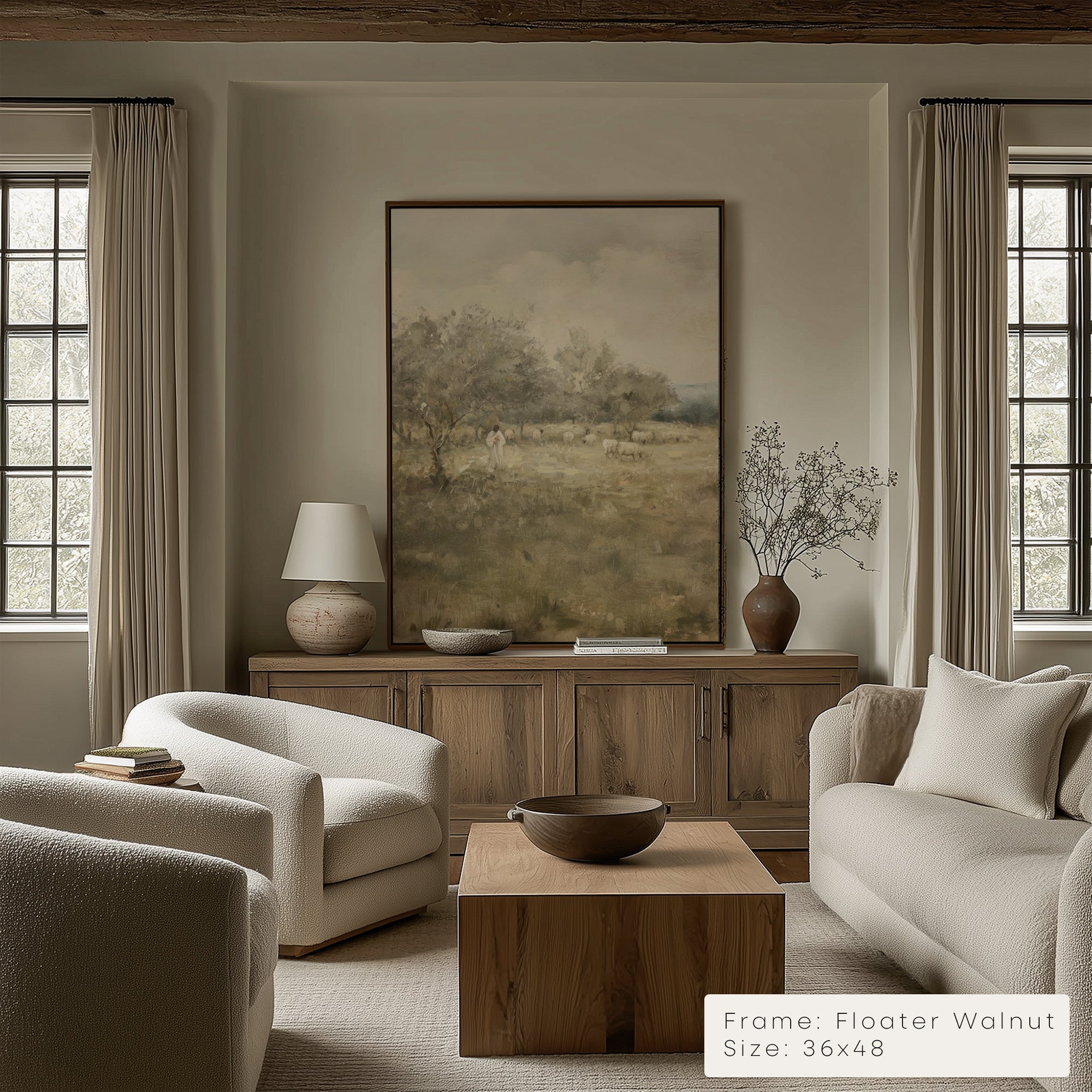 Living room with neutral details. __lifestyleImage