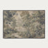 Framed artwork of a forest scene with trees and foliage on a plain background #Black