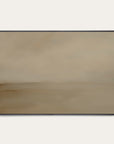 abstract painting with a gradient of brown tones on a white background 