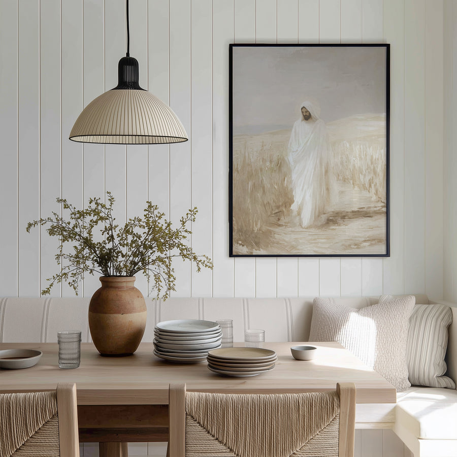 Shown in a floater Black frame in size 30x40