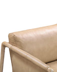 Chakka Genuine Leather Accent Chair