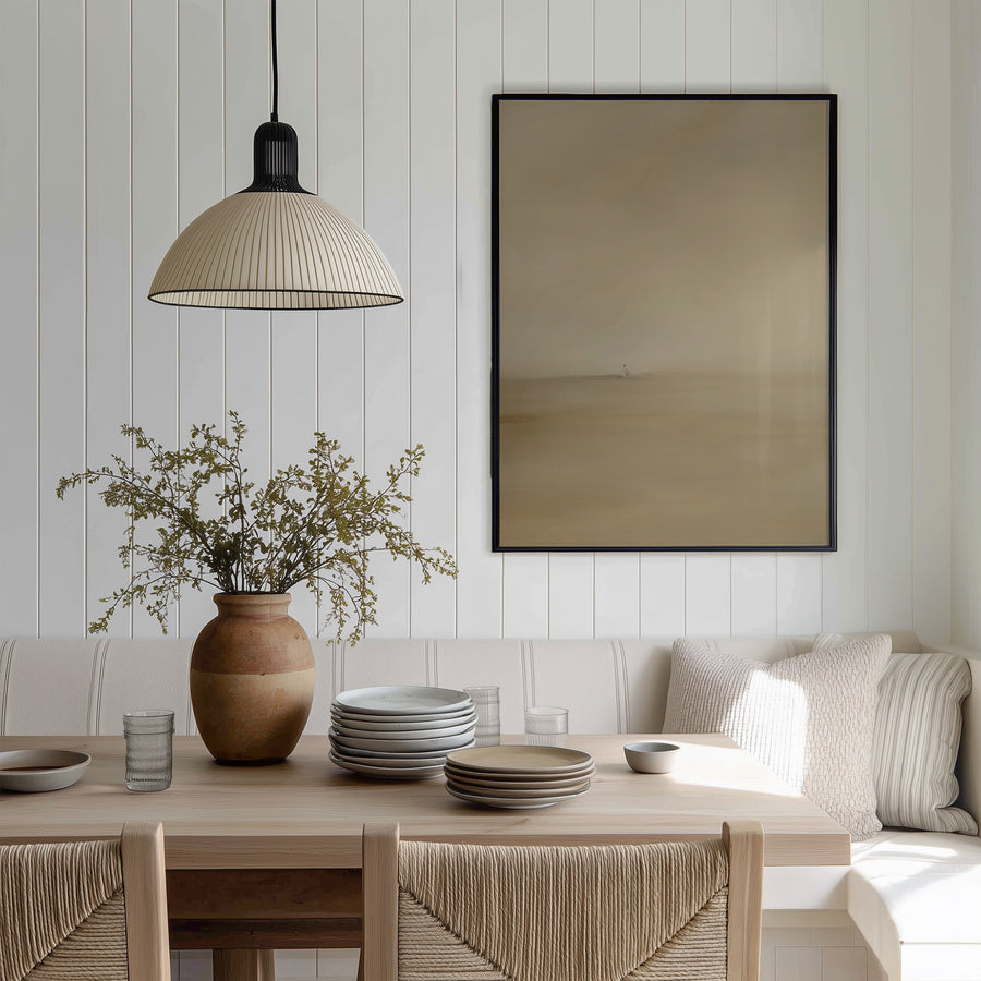 Shown in a floater Black frame in size 30x40