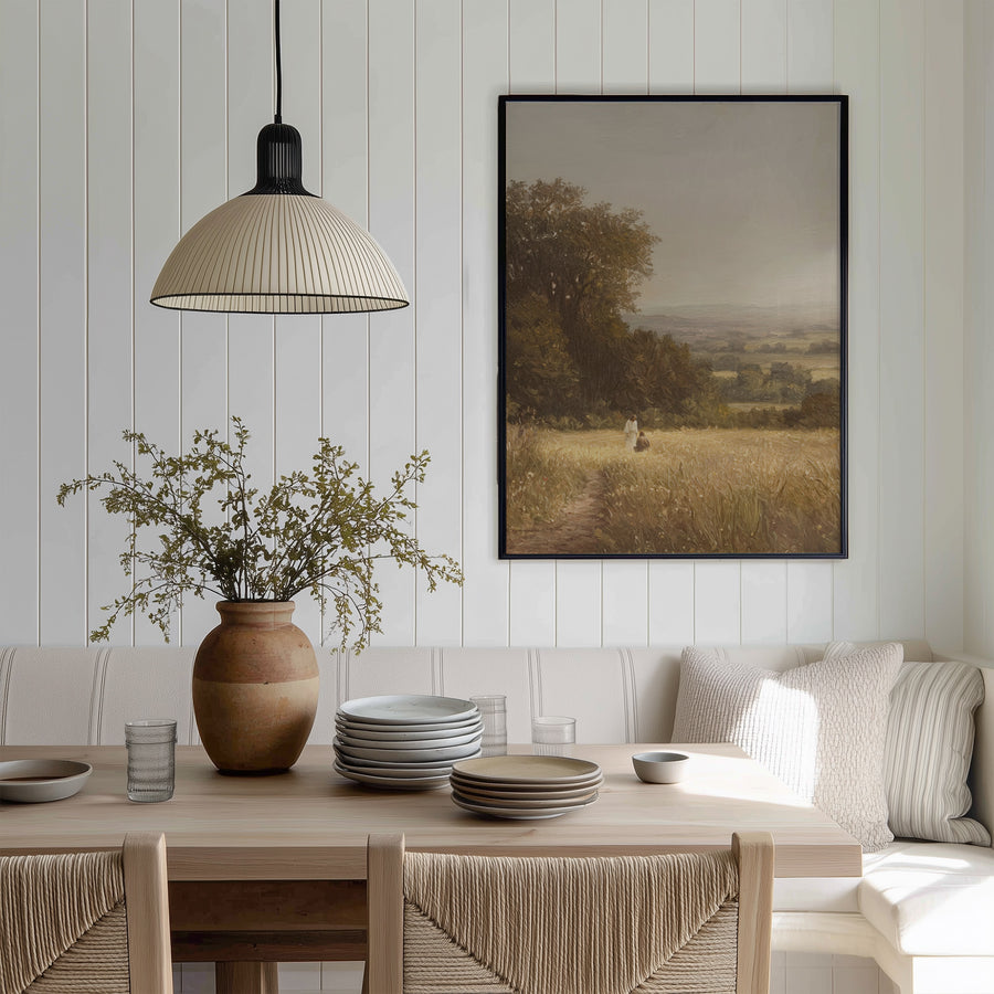 Shown in a floater Black frame in size 30x40