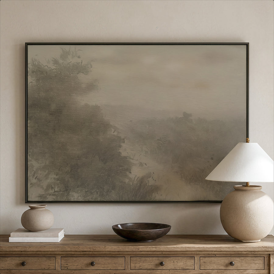 Shown in a black floater frame in size 48x36