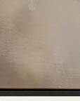 textured beige surface with a black border 