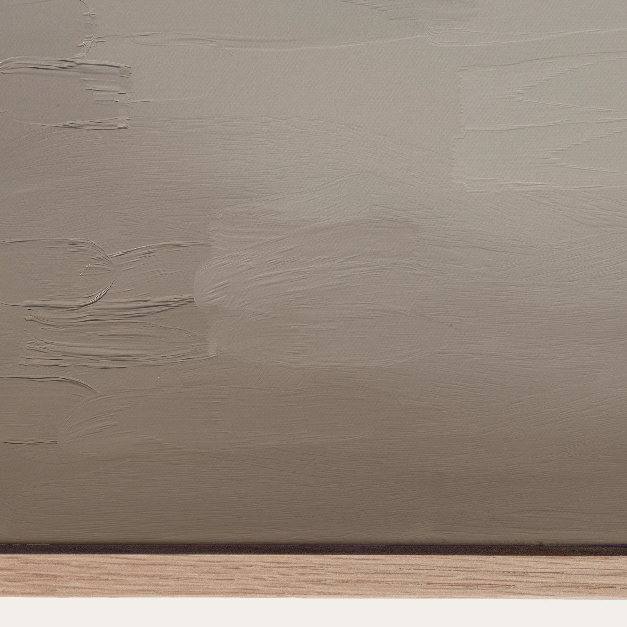 Textured brown surface with a wooden base 