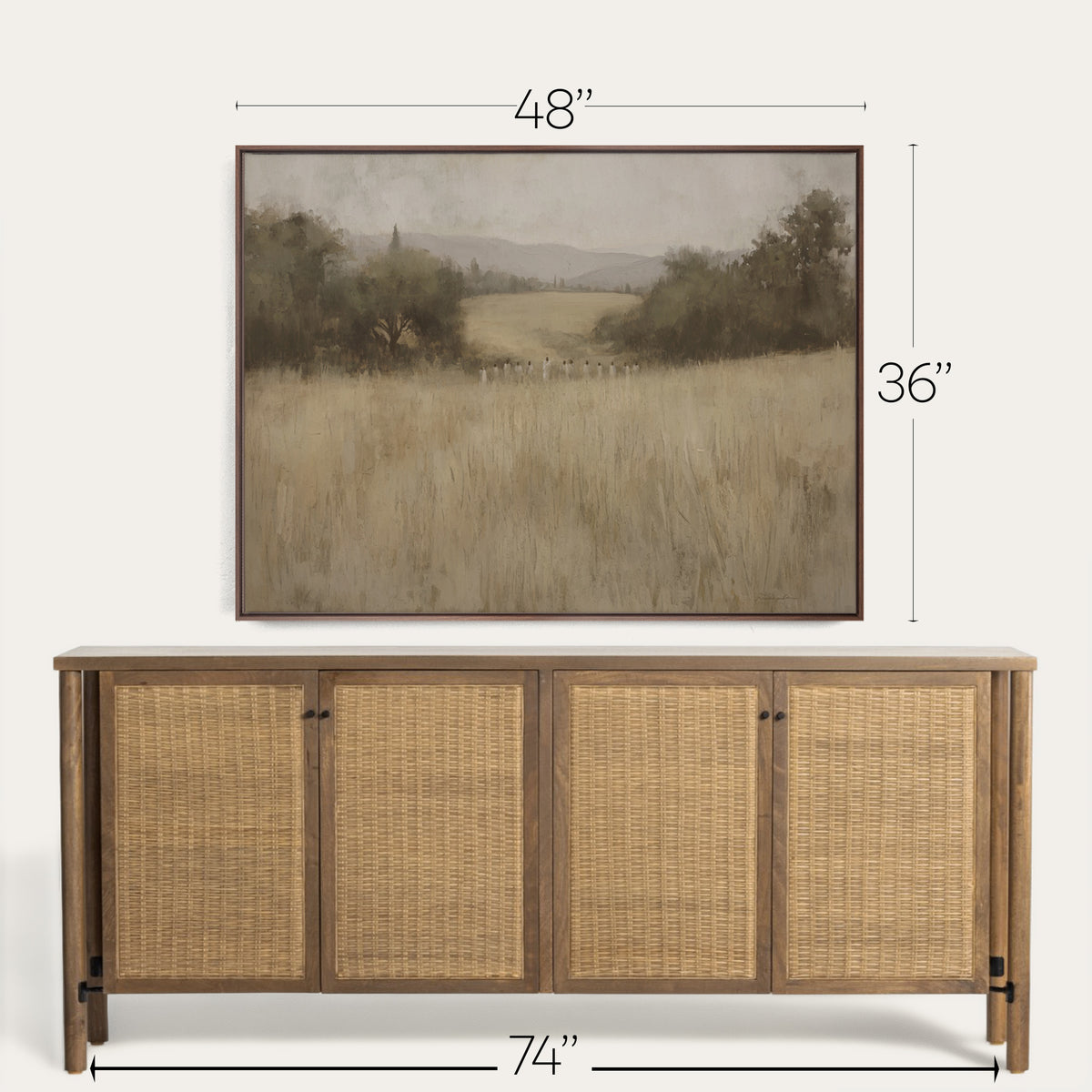 #Walnut #48x36