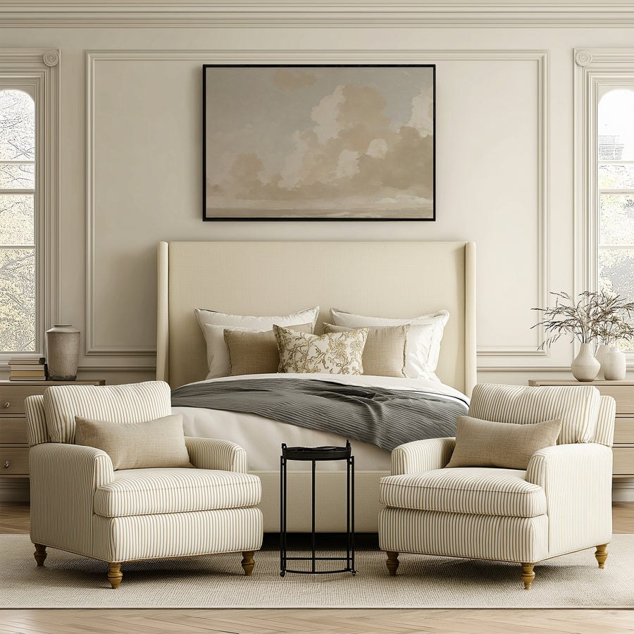 Shown in a floater Black frame in size 60x40