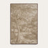 A framed art print featuring a sepia-toned sketch of a forest path with trees and two small figures, presented on a light neutral background. #Walnut