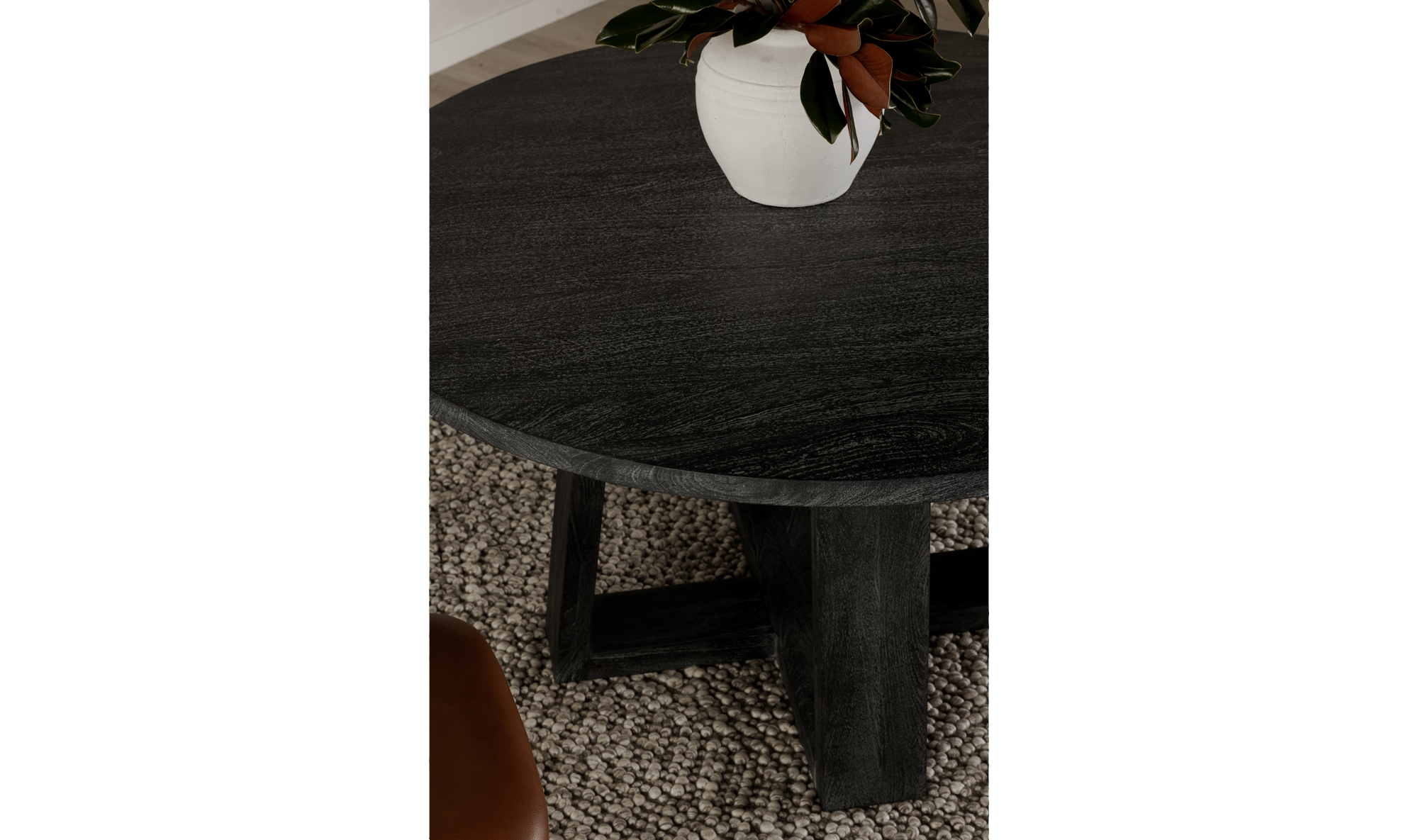 Tennet Dining Table, Black